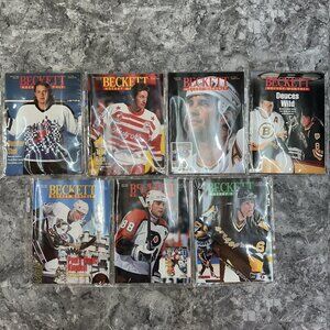 1995 Beckett Baseball Card Monthly 7 Issues Jan - July